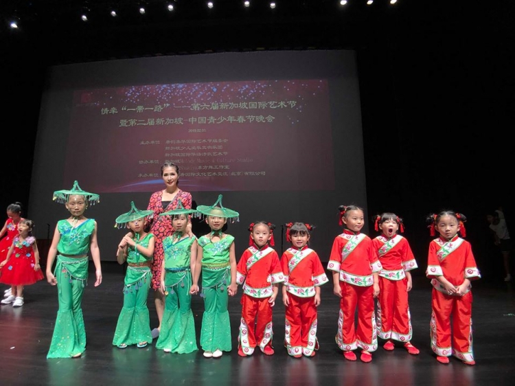 孩子们获得情牵一带一路国际舞蹈大赛儿童舞蹈组金奖